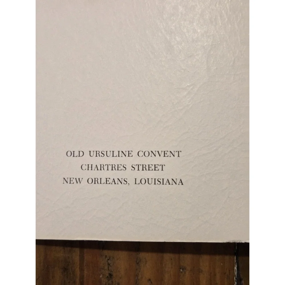 Recipes and Reminiscences of New Orleans- Cookbook of the Month Club- 1980 Print